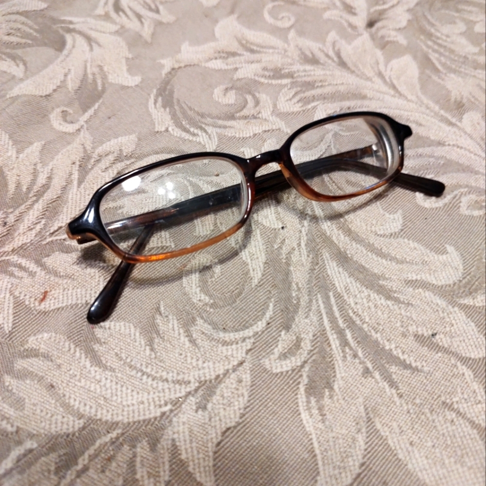 👓🤎👓 Fab Vintage 90's Cinnamon Brown Prescription Eyeglasses - Picture 13 of 13